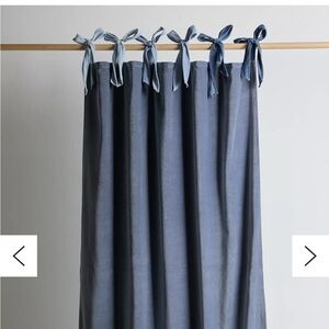 Urban outfitters top tie, velvet curtains set of 2 panels 52x84 BRAND NEW!